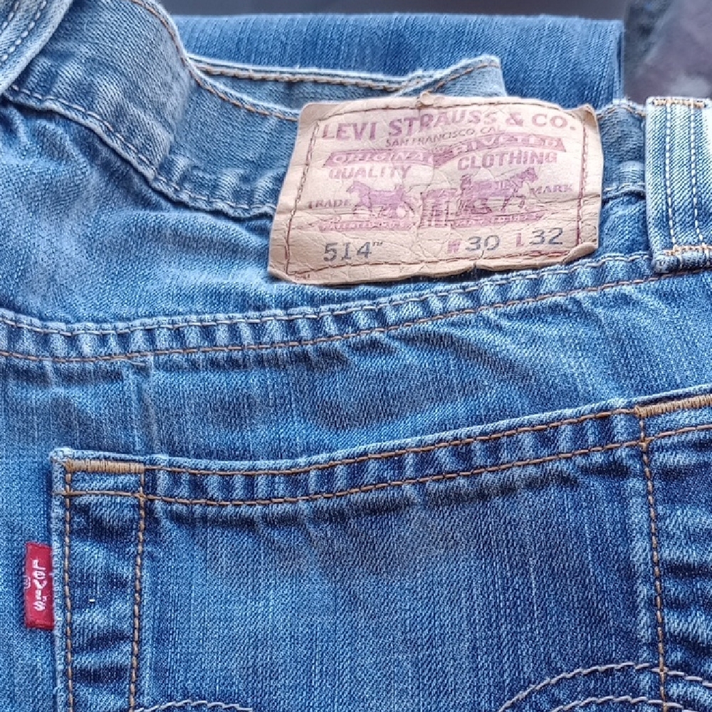 Vintage Levi's Men's Denim Slim Straight Jeans